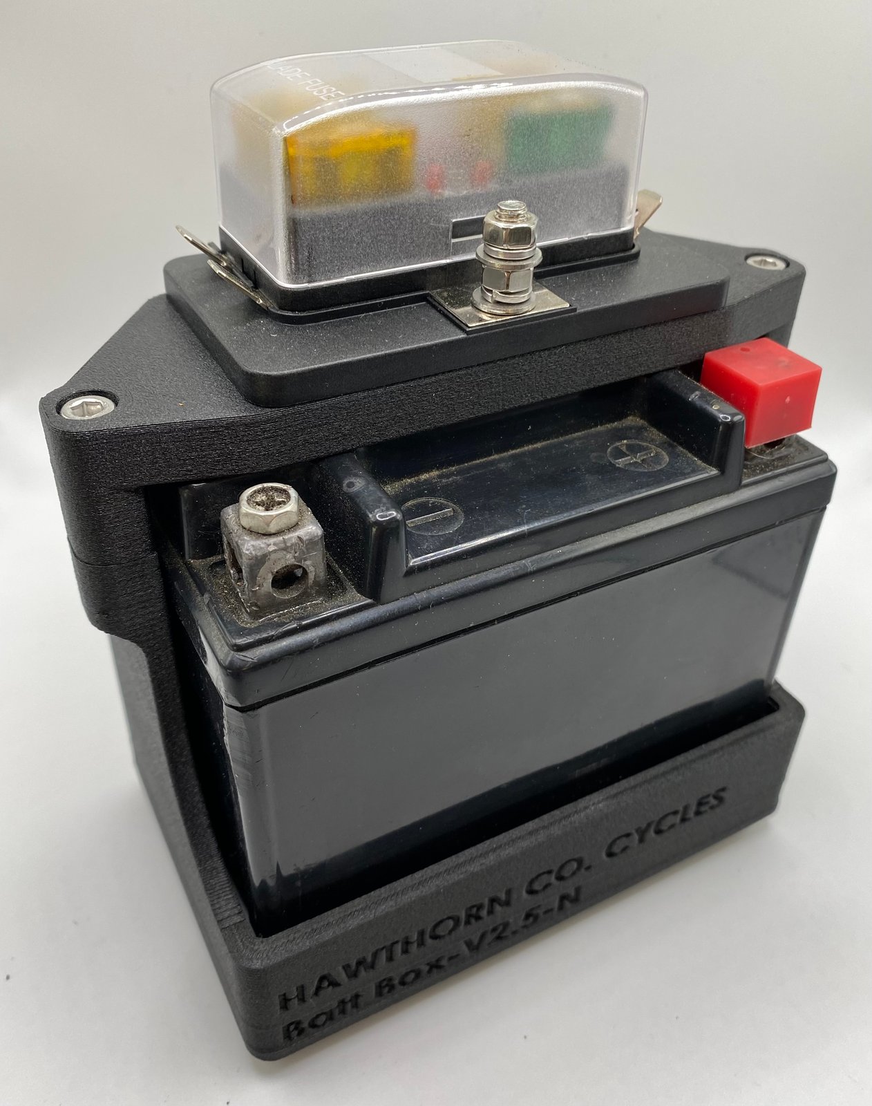 Battery Box 4L-BS w/ Fuse Block | Hawthorn Co. Cycles